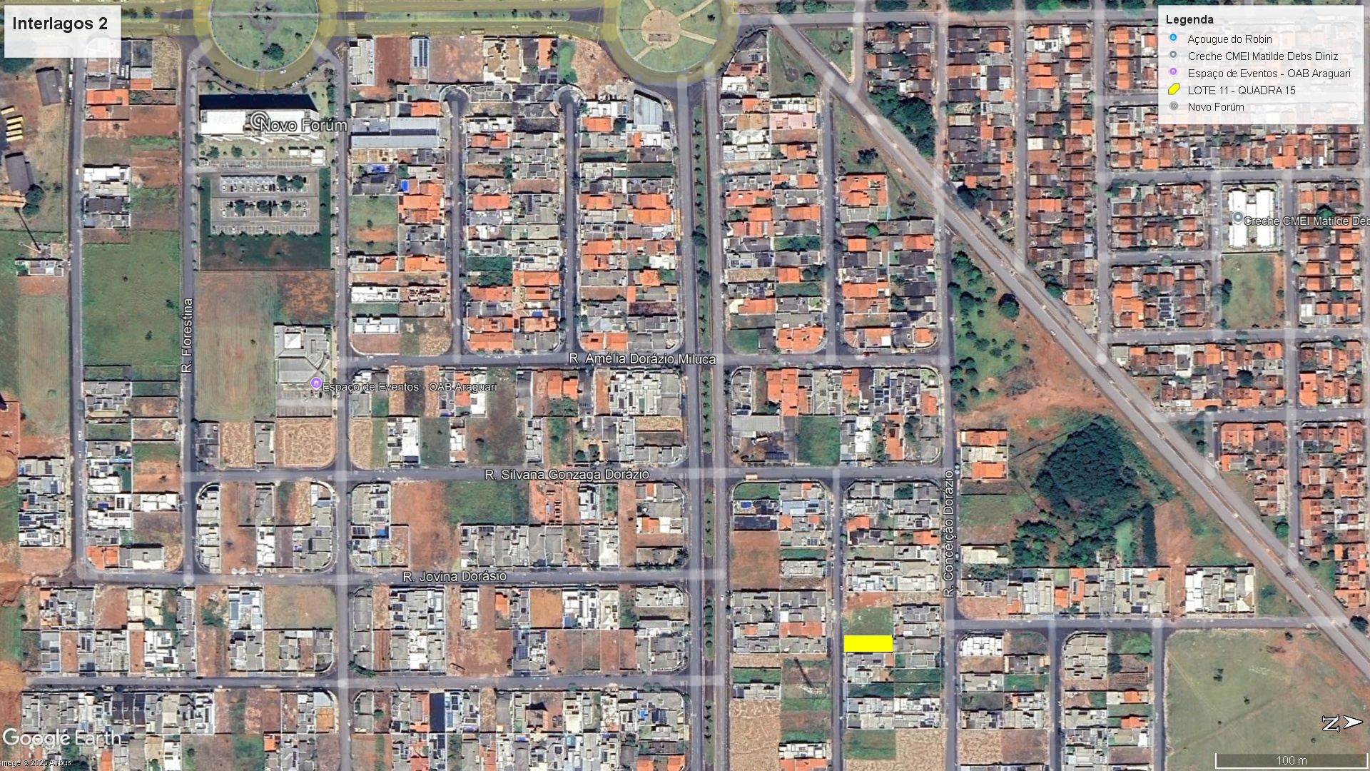 Terreno Bairro Interlagos 2 – 10×30(300m²) – Araguari – MG