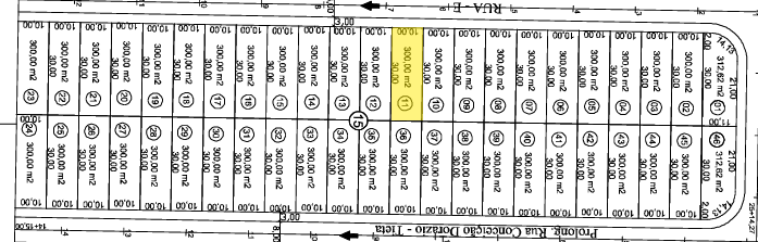 Terreno Bairro Interlagos 2 – 10×30(300m²) – Araguari – MG