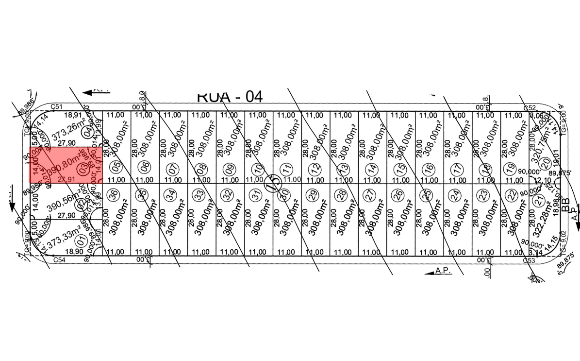 Terreno Bairro Jardim Botânico 2 (390m²) – Araguari – MG