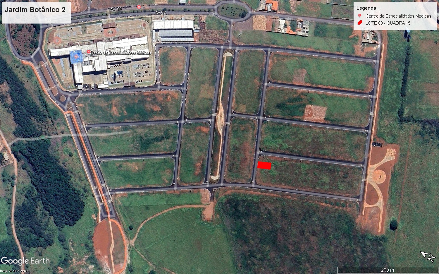 Terreno Bairro Jardim Botânico 2 (390m²) – Araguari – MG