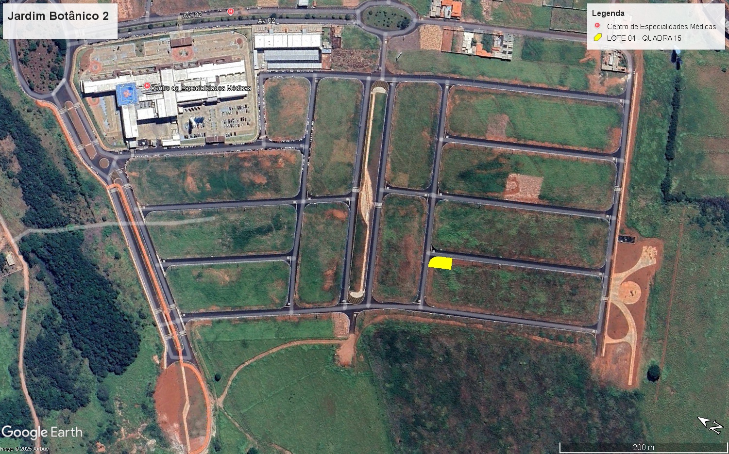 Terreno Bairro Jardim Botanico 2 – Esquina 373m² – Araguari – MG