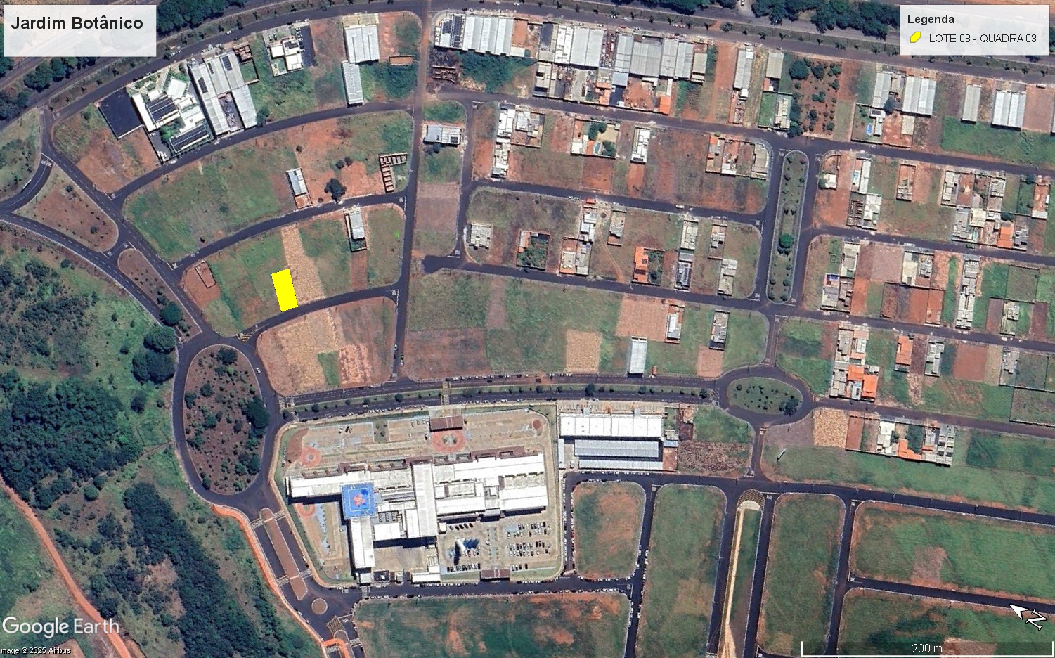 Terreno Bairro Jardim Botânico 12×30(360m²) – Araguari – MG